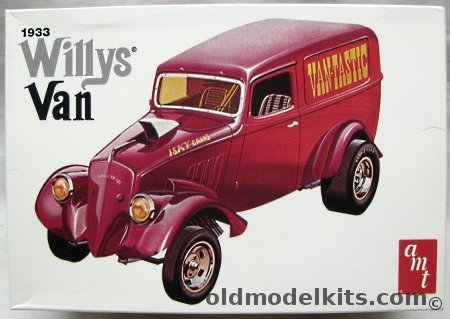 AMT 1/25 1933 Willys' Van 'Leapin' Lorry' or 'Van-Tastic', 6182 plastic model kit